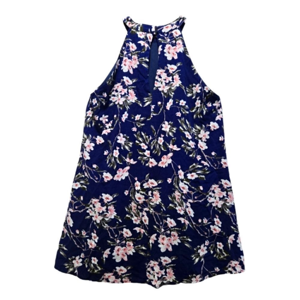 EC MISS LOVE SLEEVELESS FLORAL MINI DRESS SZ.L - Picture 2 of 5